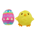 Chickie Poo Plush Multi-Part + Fetch Dog Toy